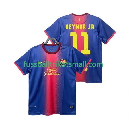 Fußballtrikots FC Barcelona Neymar JR 11 2012 2013 Retro Kurzarm Heimtrikotsatz kaufen